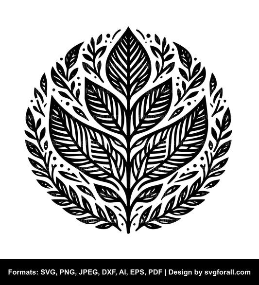 Leaves SVG Design