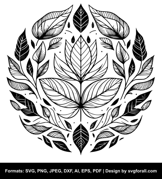 Leaves SVG PNG