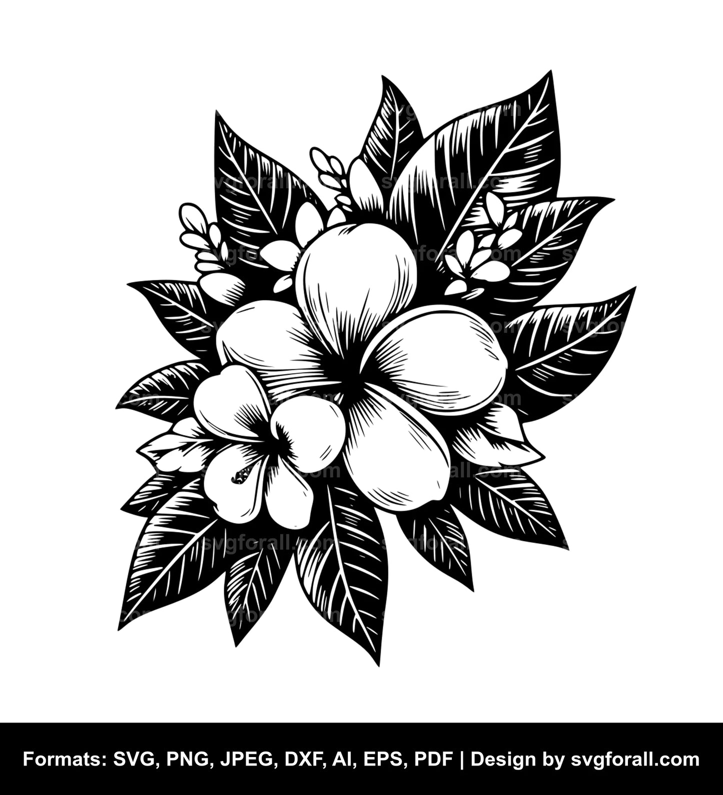 Lei Flower Cricut SVG