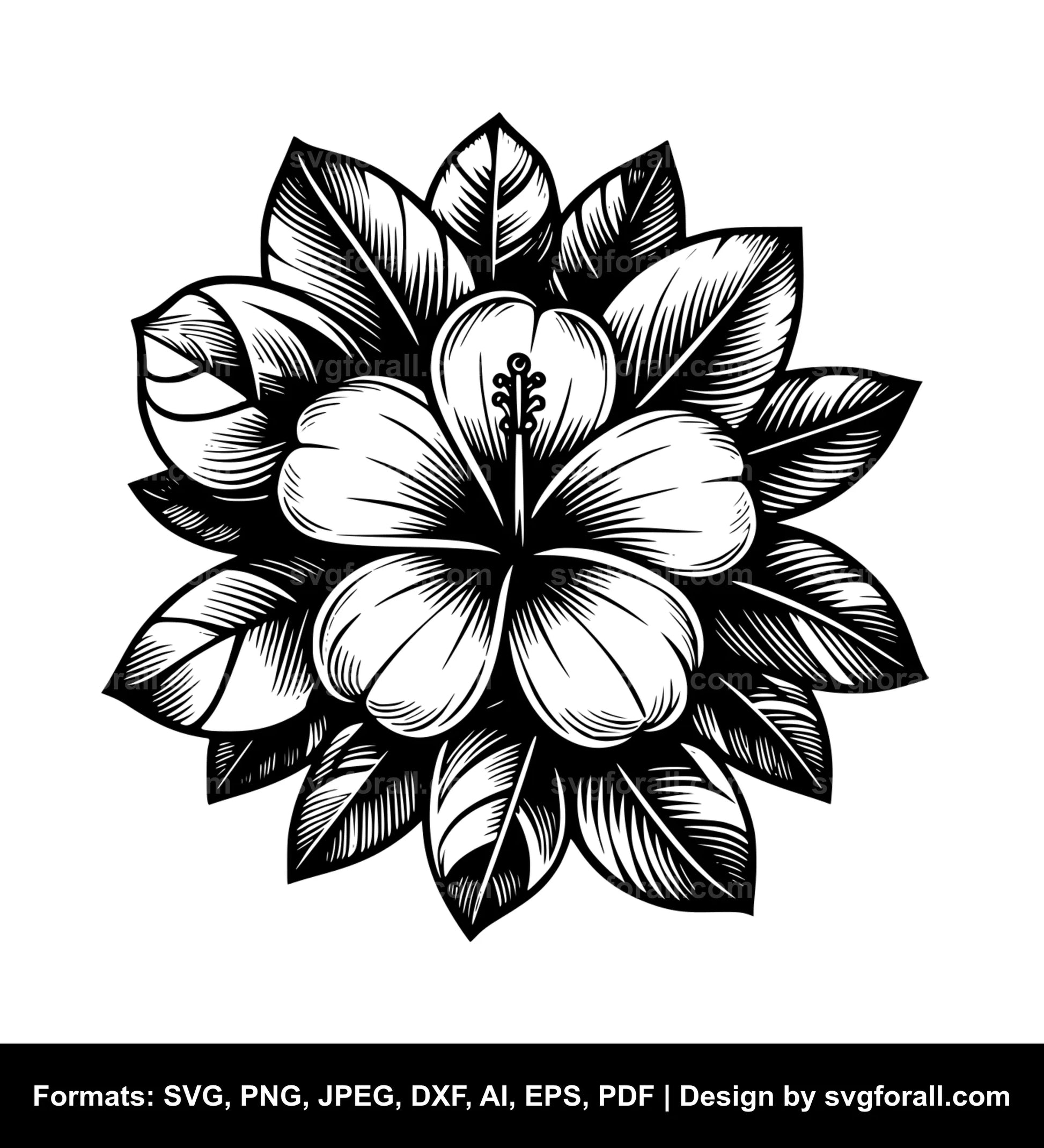 Lei Flower SVG