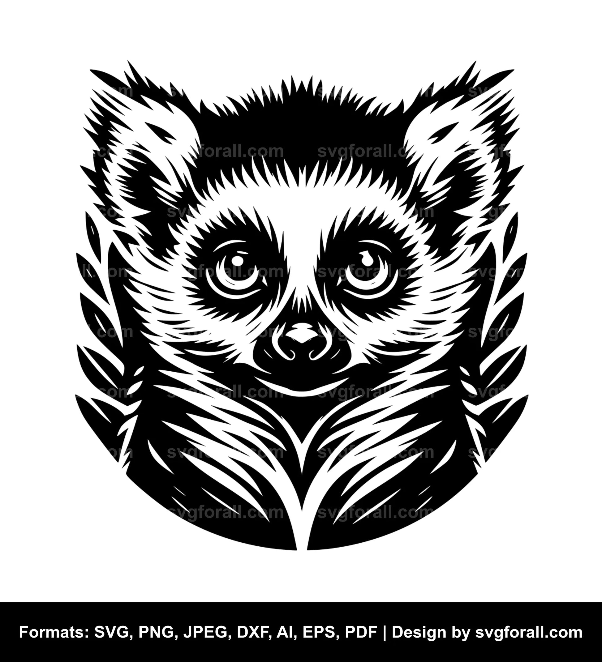 Lemur Cricut SVG