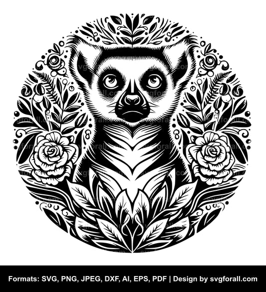 Lemur SVG File