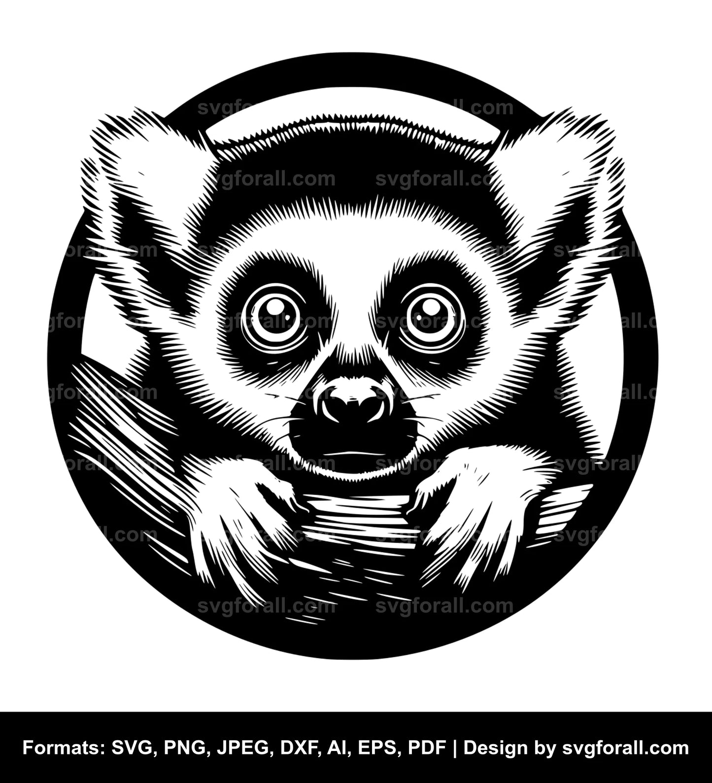 Lemur Vector SVG