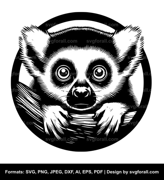 Lemur Vector SVG