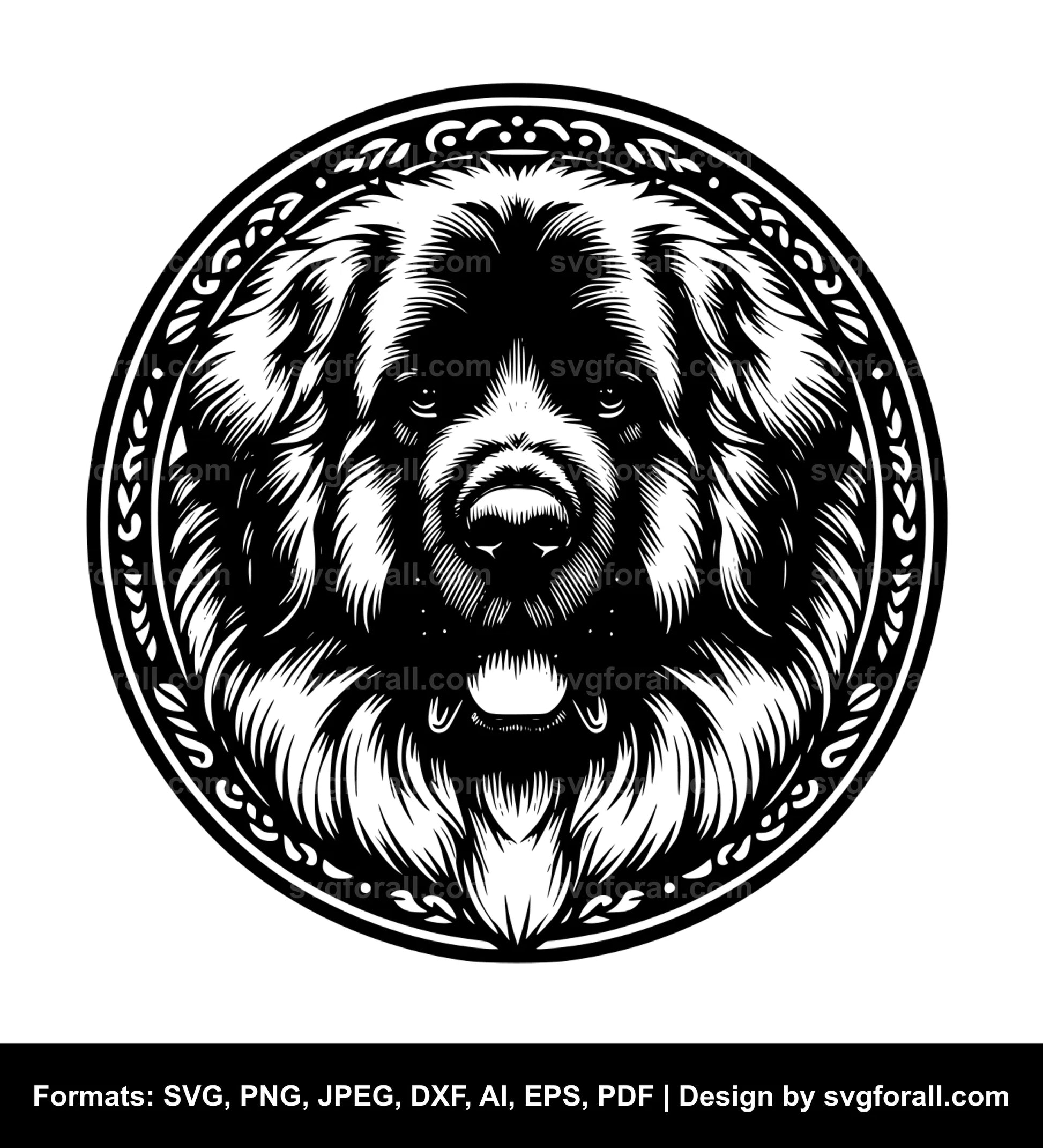 Leonberger Dog SVG