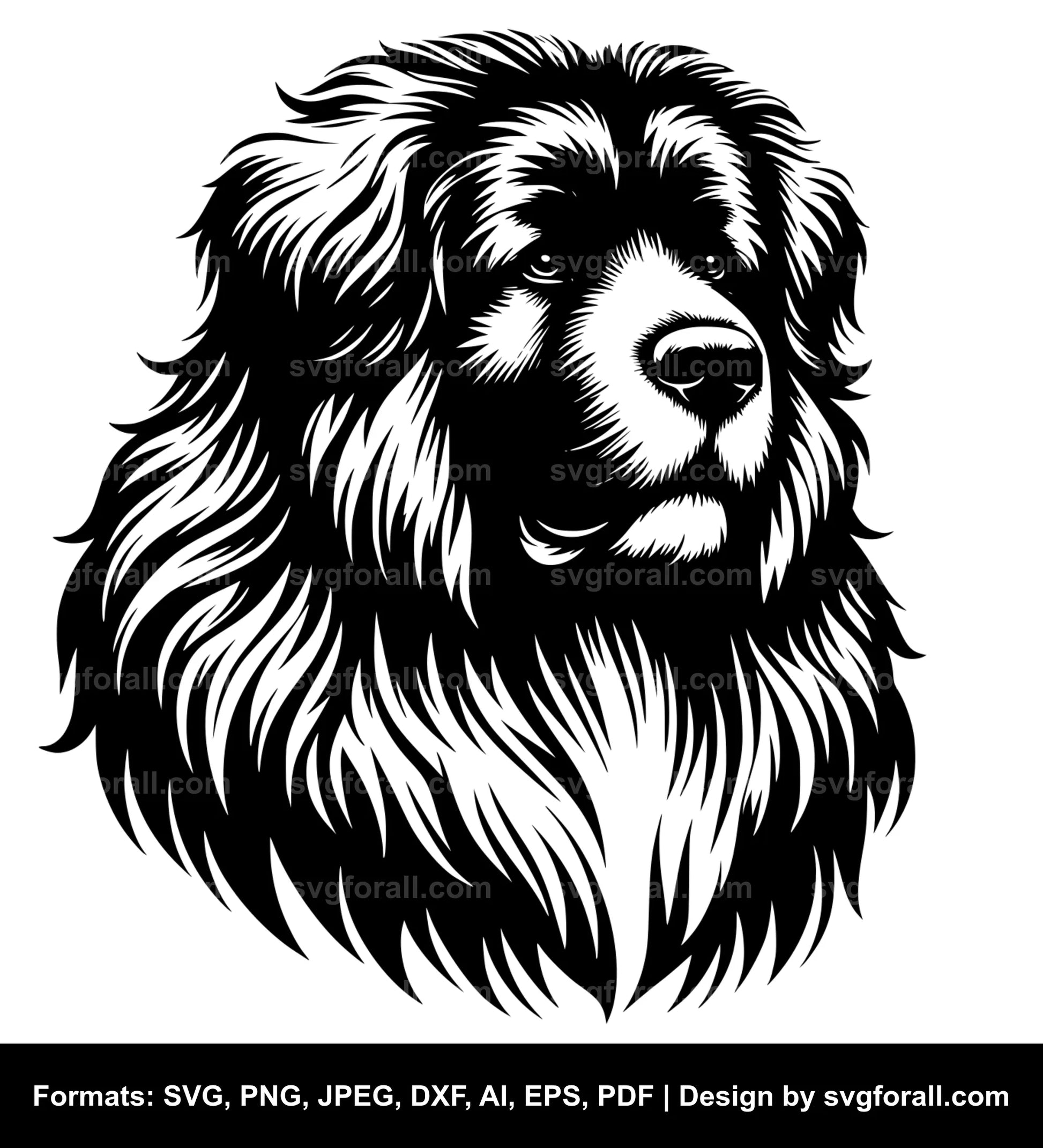 Leonberger Dog SVG File