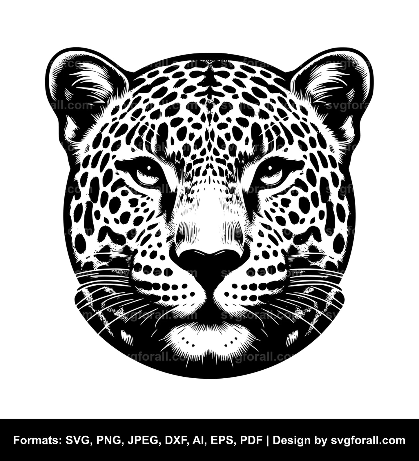 Leopard SVG Design