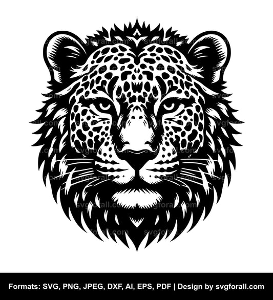 Leopard SVG PNG