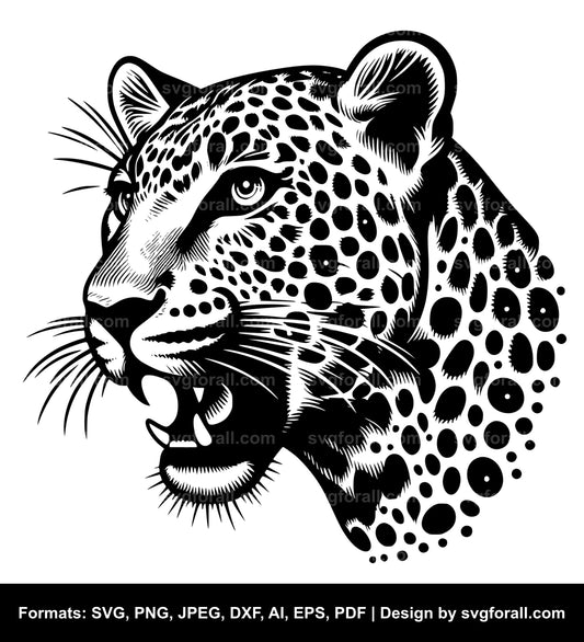 Leopard SVG Vector