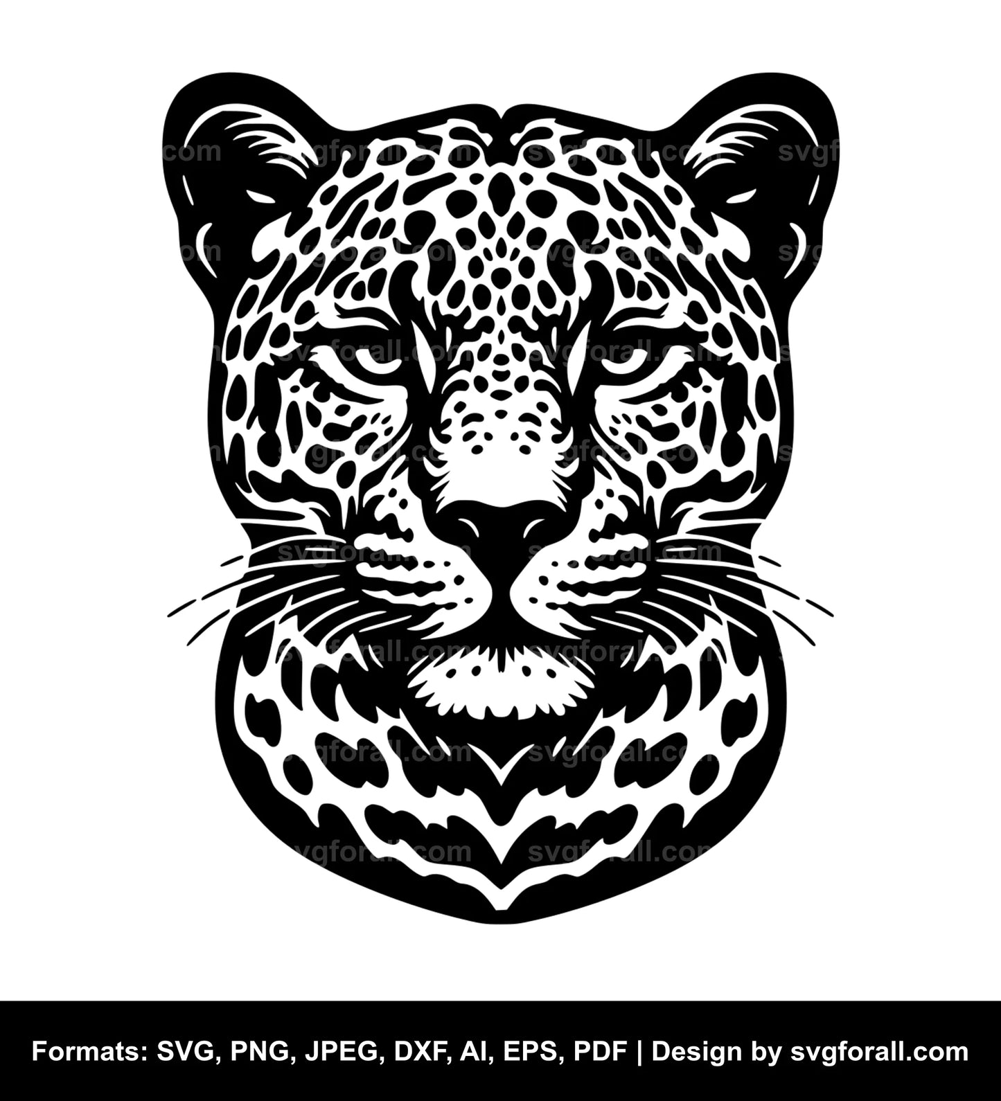 Leopard Vector SVG