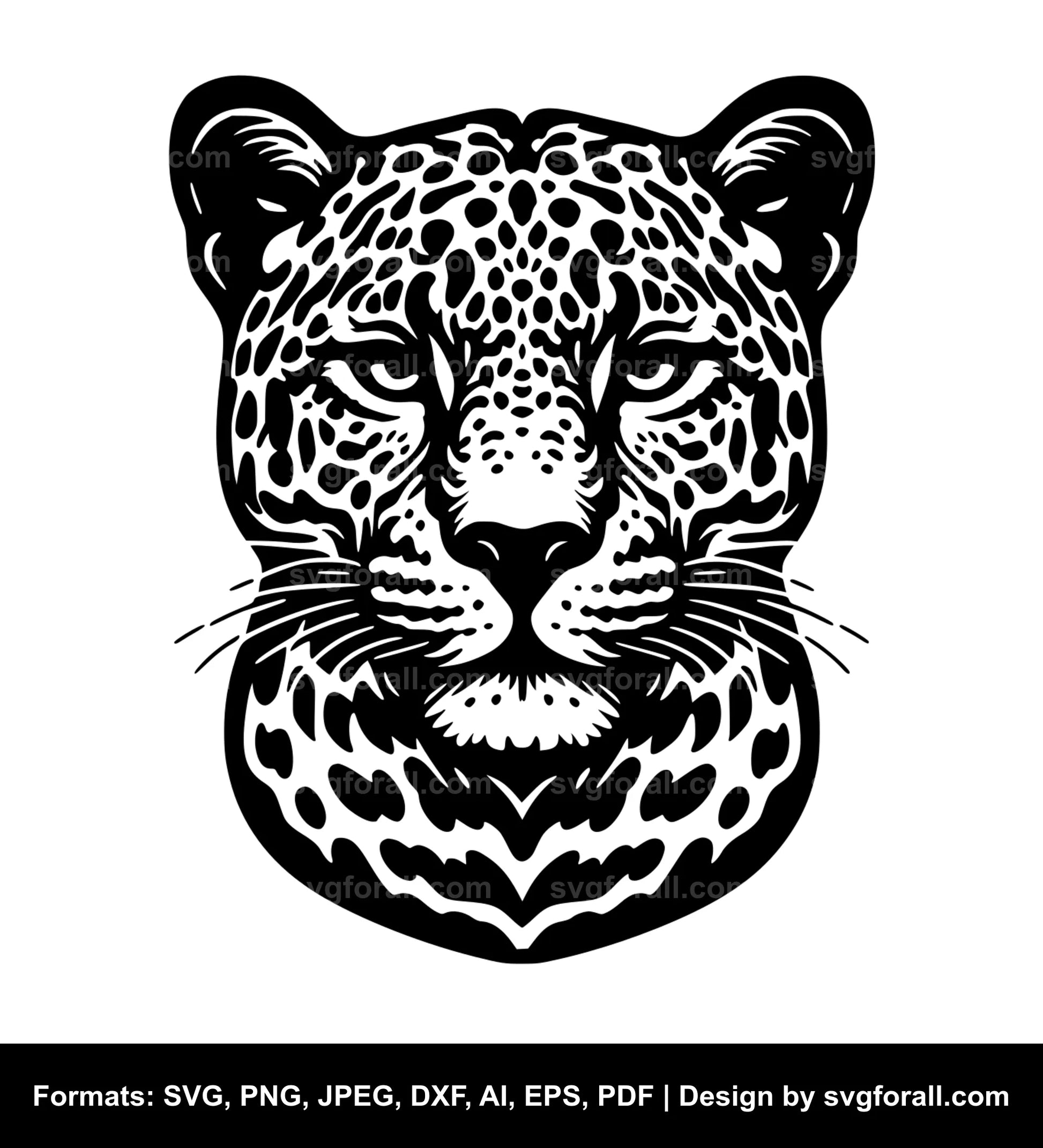 Leopard Vector SVG