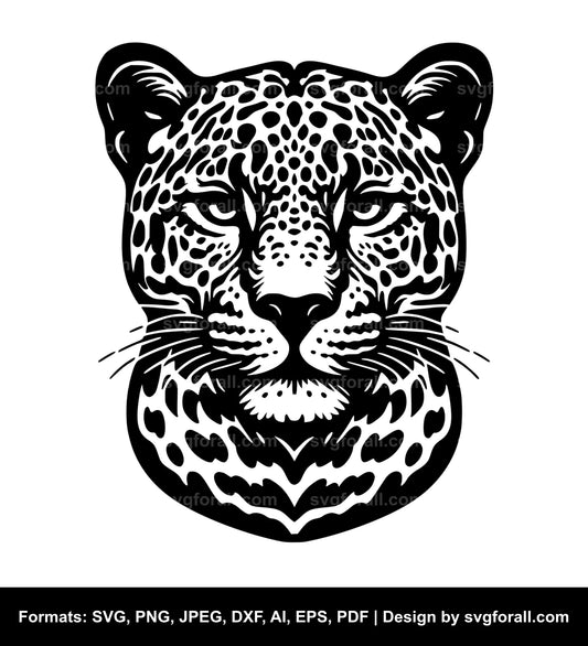 Leopard Vector SVG