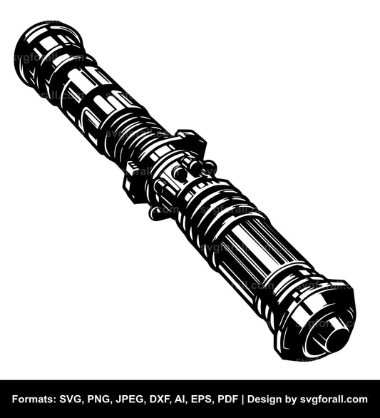 Lightsaber Black SVG