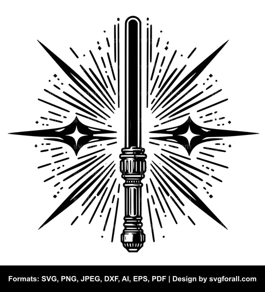 Lightsaber SVG File