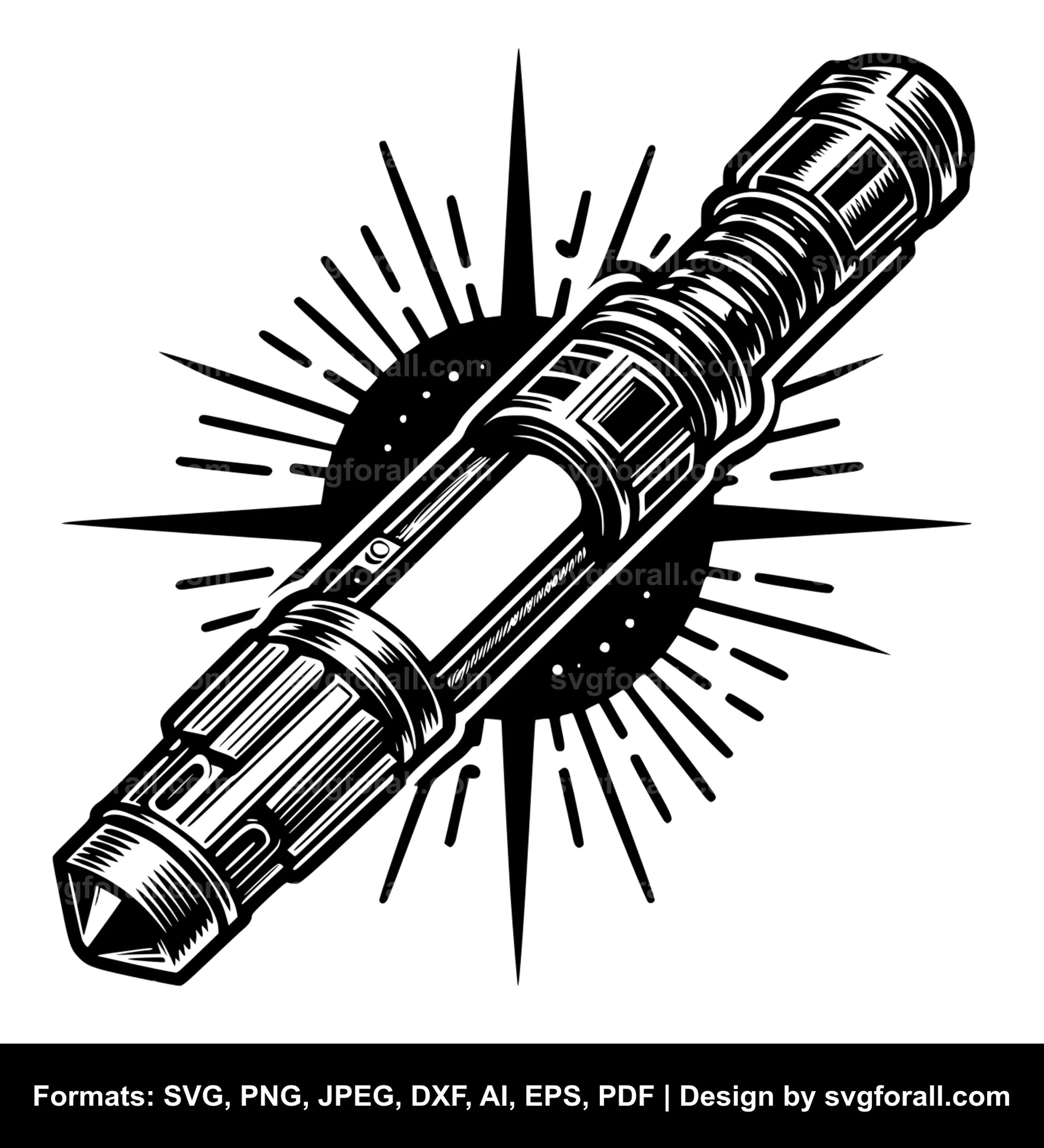 Lightsaber Vector SVG