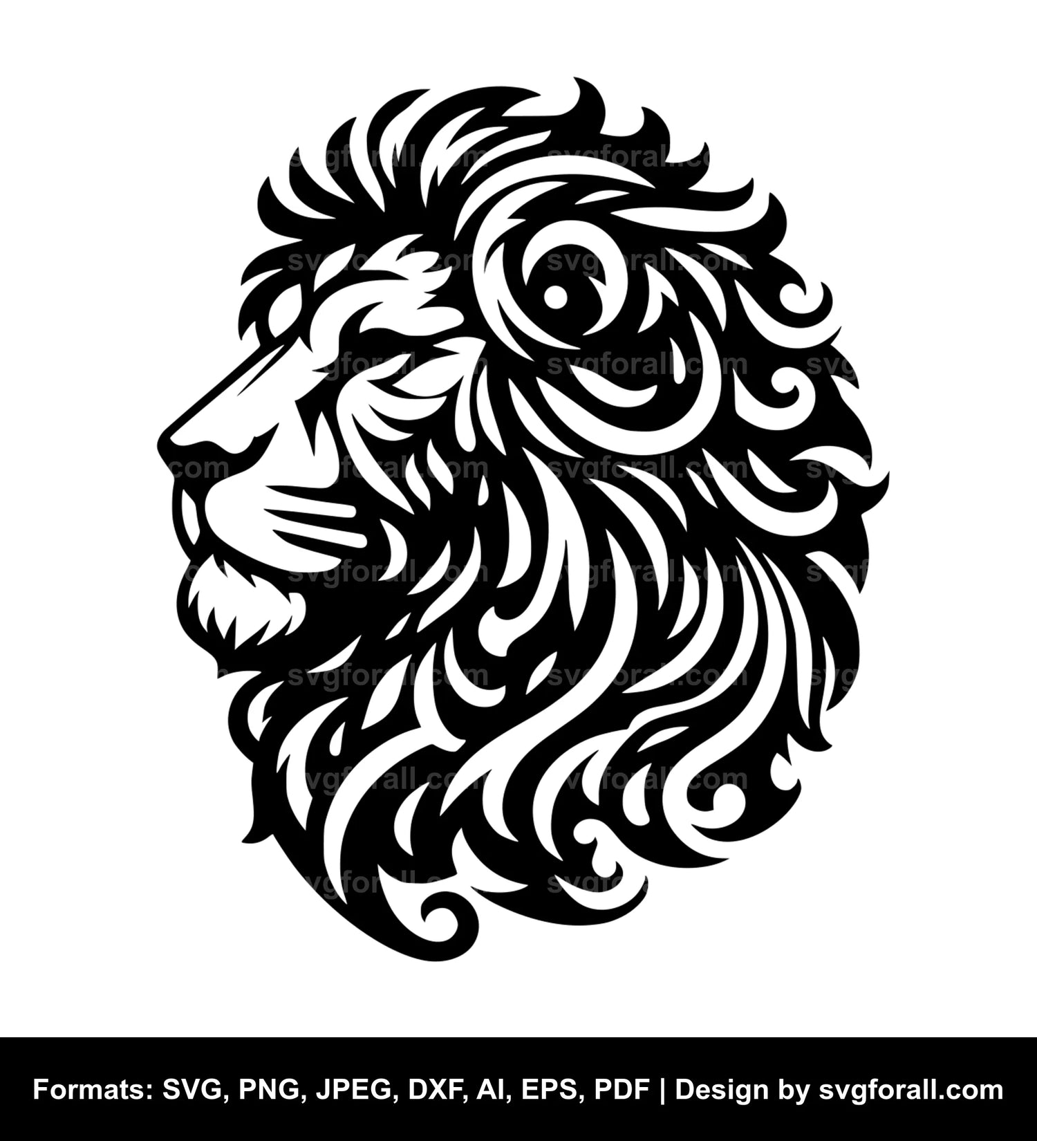 Lion Cricut SVG