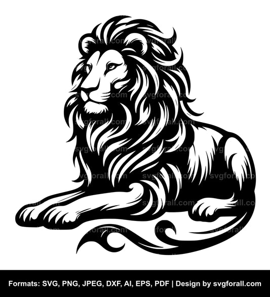 Lioness SVG File