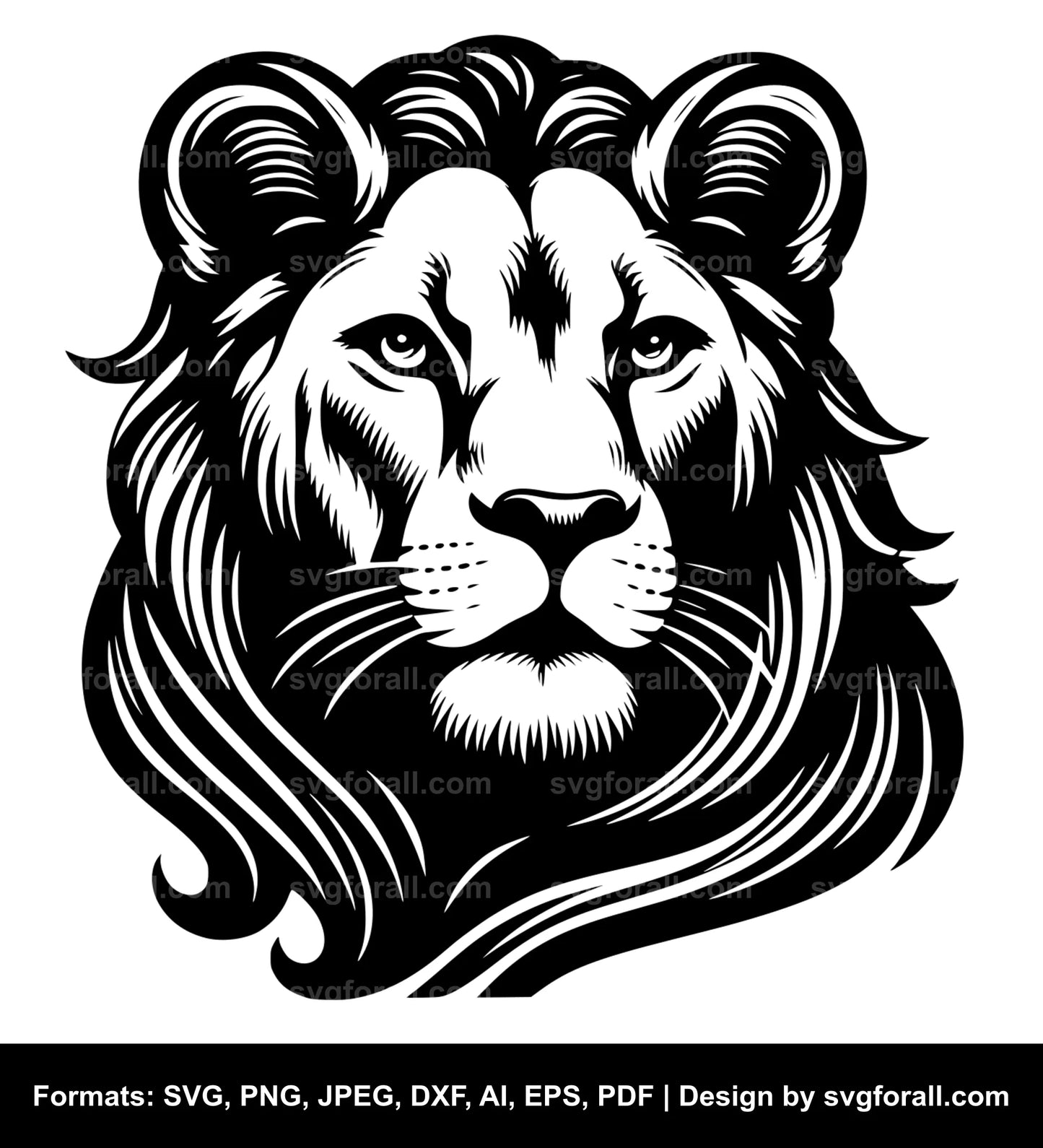 Lioness SVG Vector