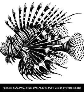 Lionfish SVG