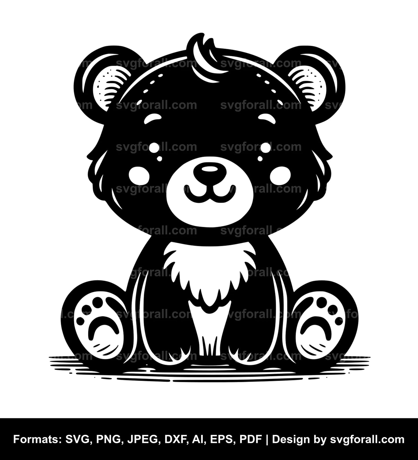 Little Bear SVG File