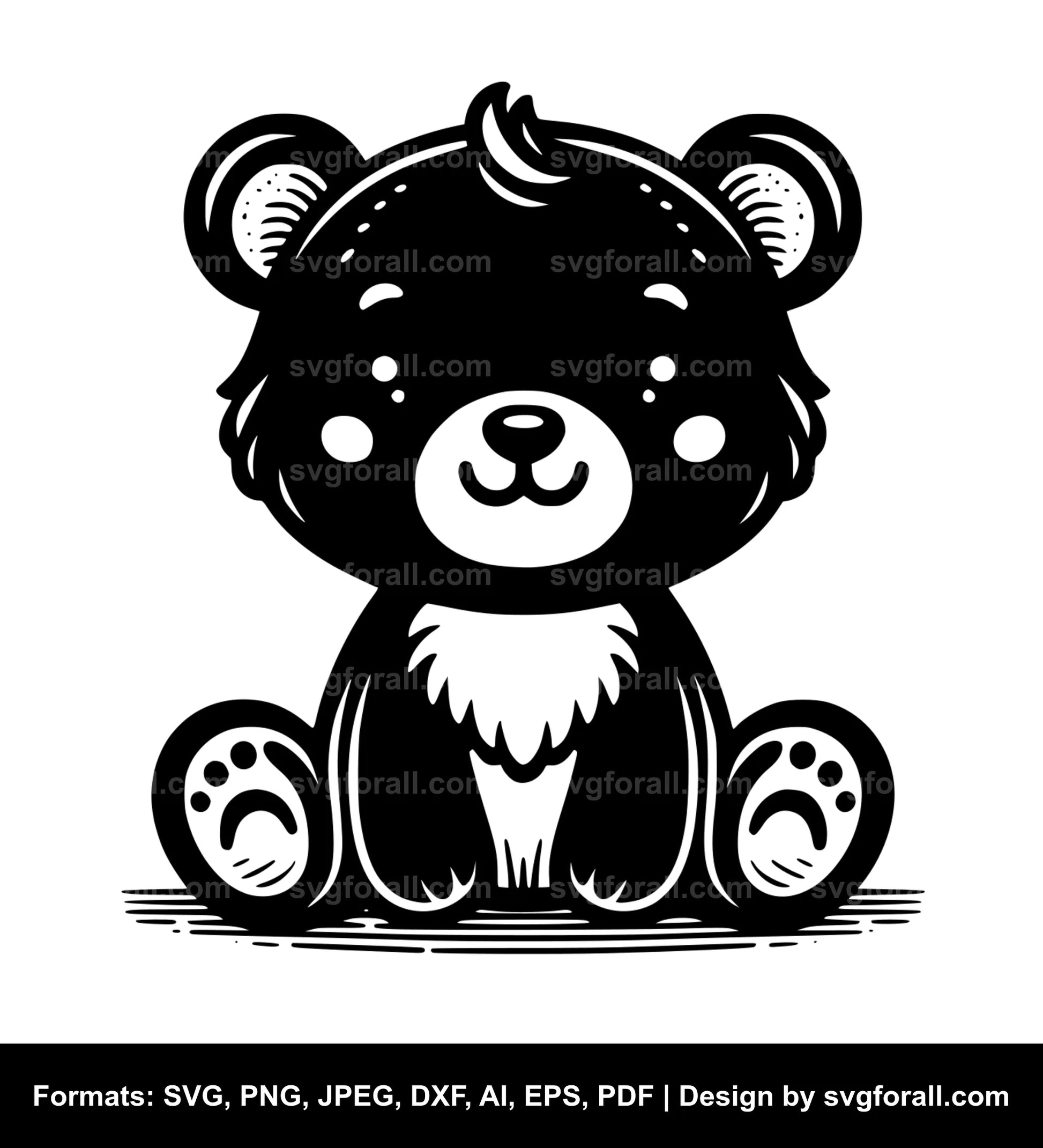 Little Bear SVG File