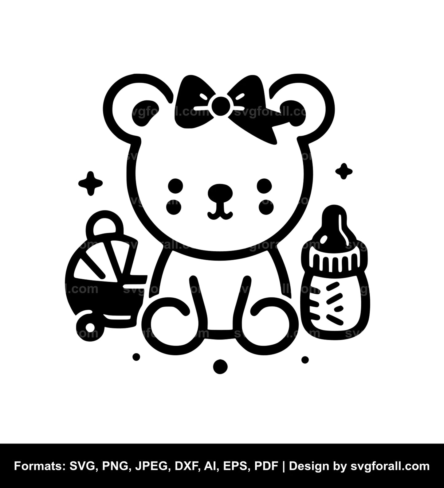 Little Bear SVG PNG