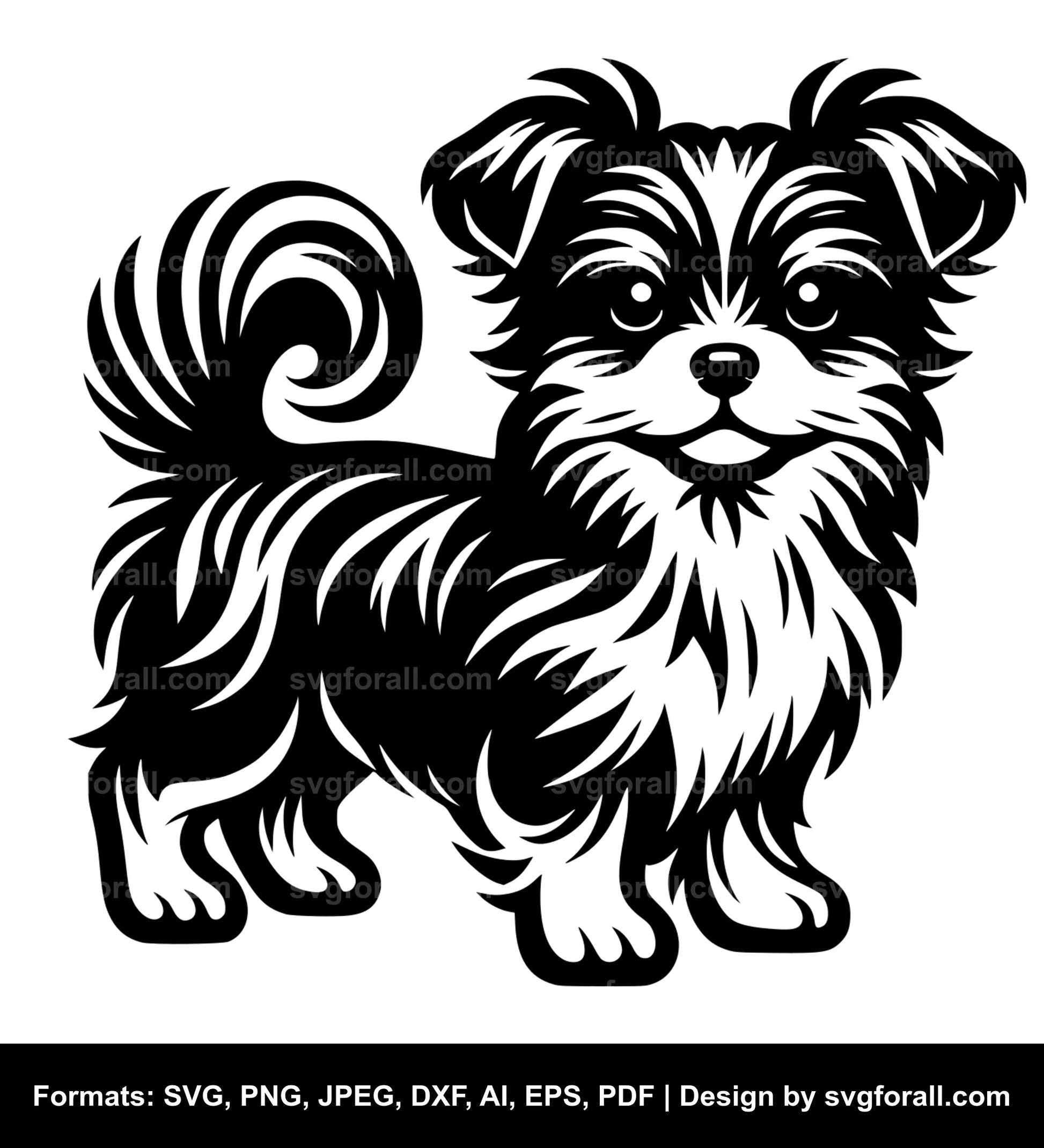 Little Dog SVG PNG