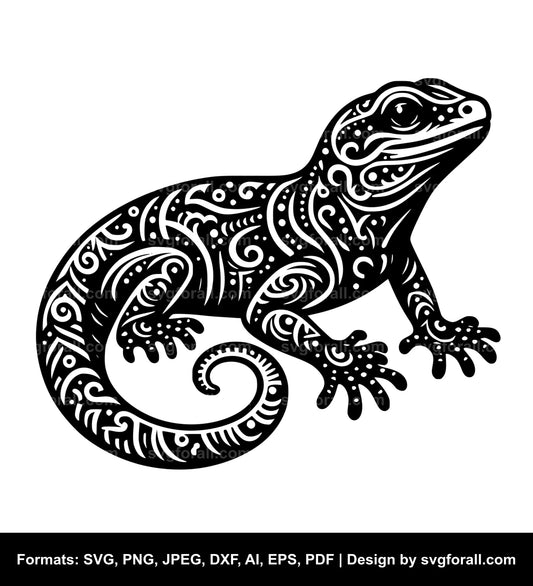 Lizard SVG Vector