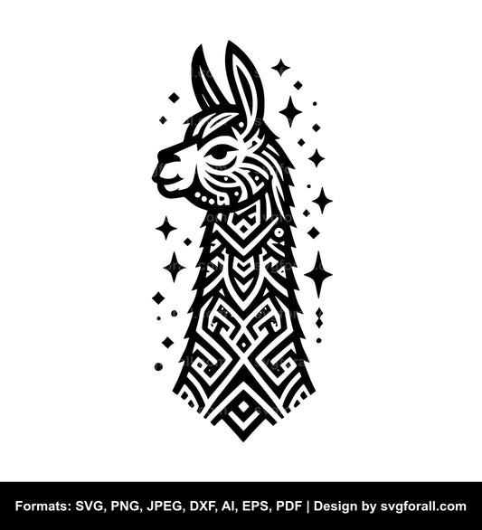 Llama Clipart SVG