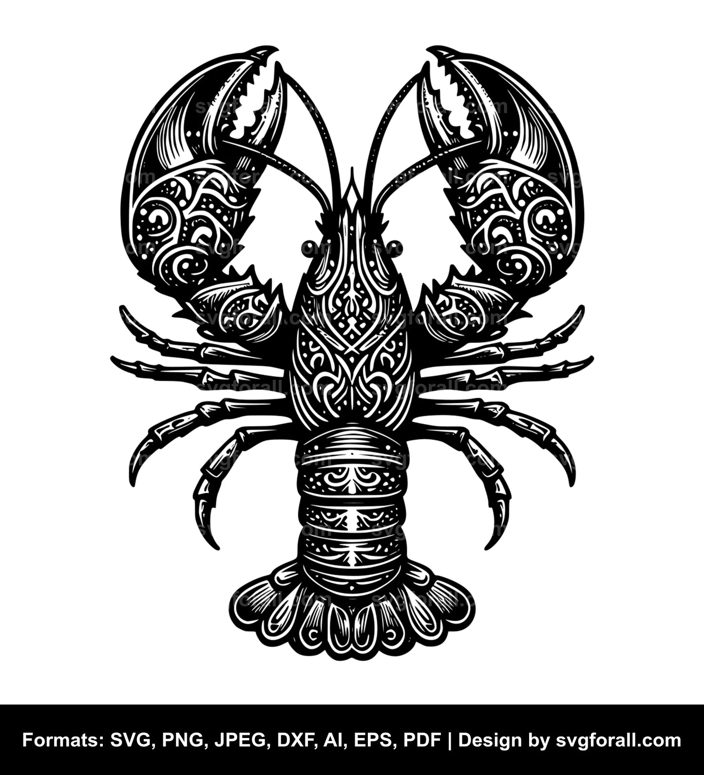 Lobster SVG Clipart