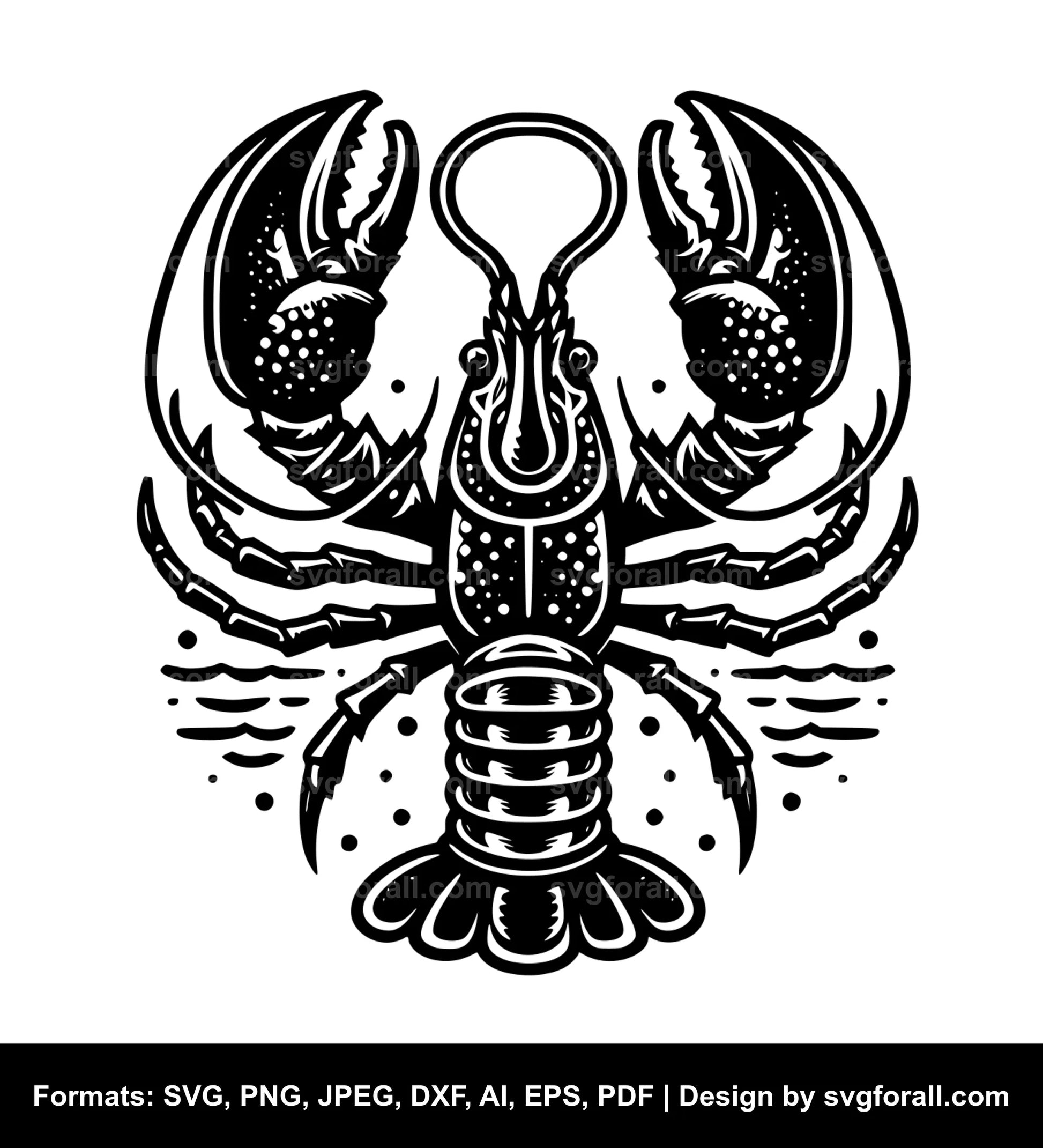 Lobster SVG Design