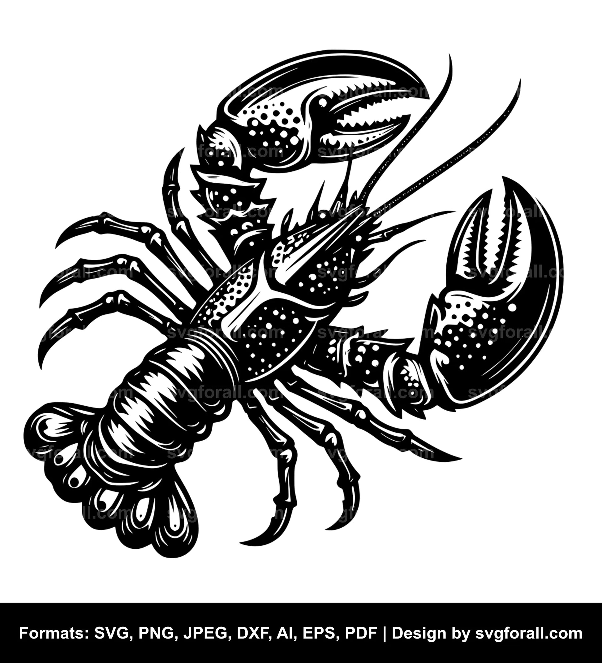 Lobster SVG File