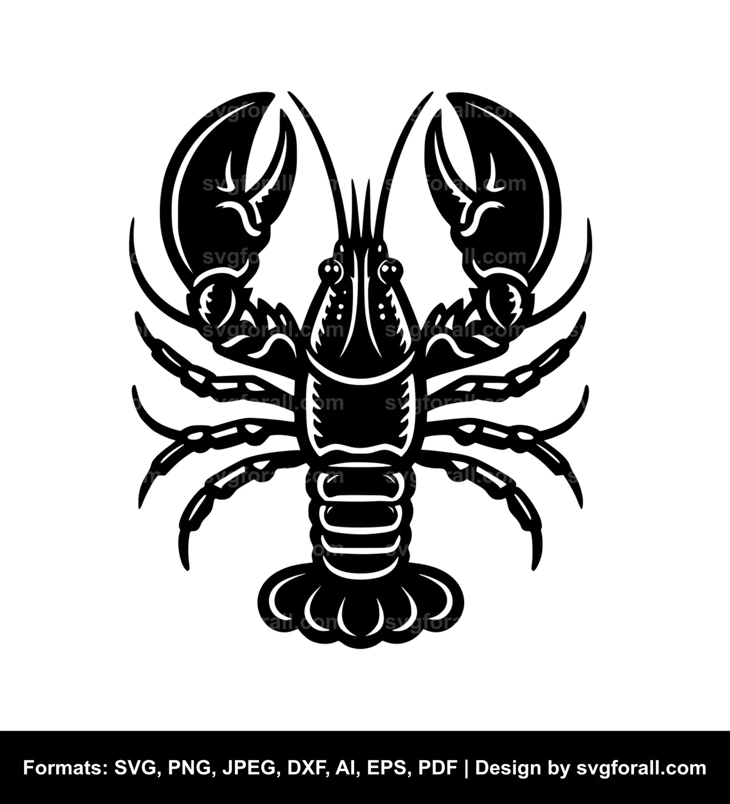 Lobster SVG PNG Image