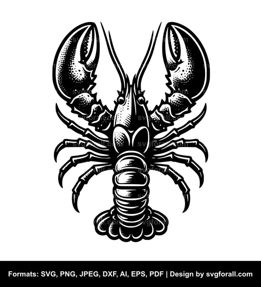 Lobster SVG Vector File