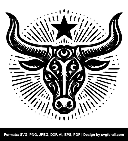 Longhorn Cricut SVG