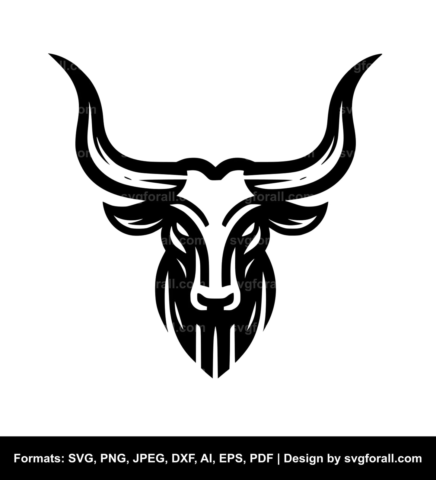 Longhorn SVG Design