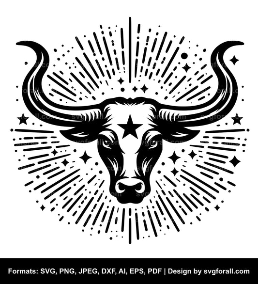 Longhorn Vector SVG