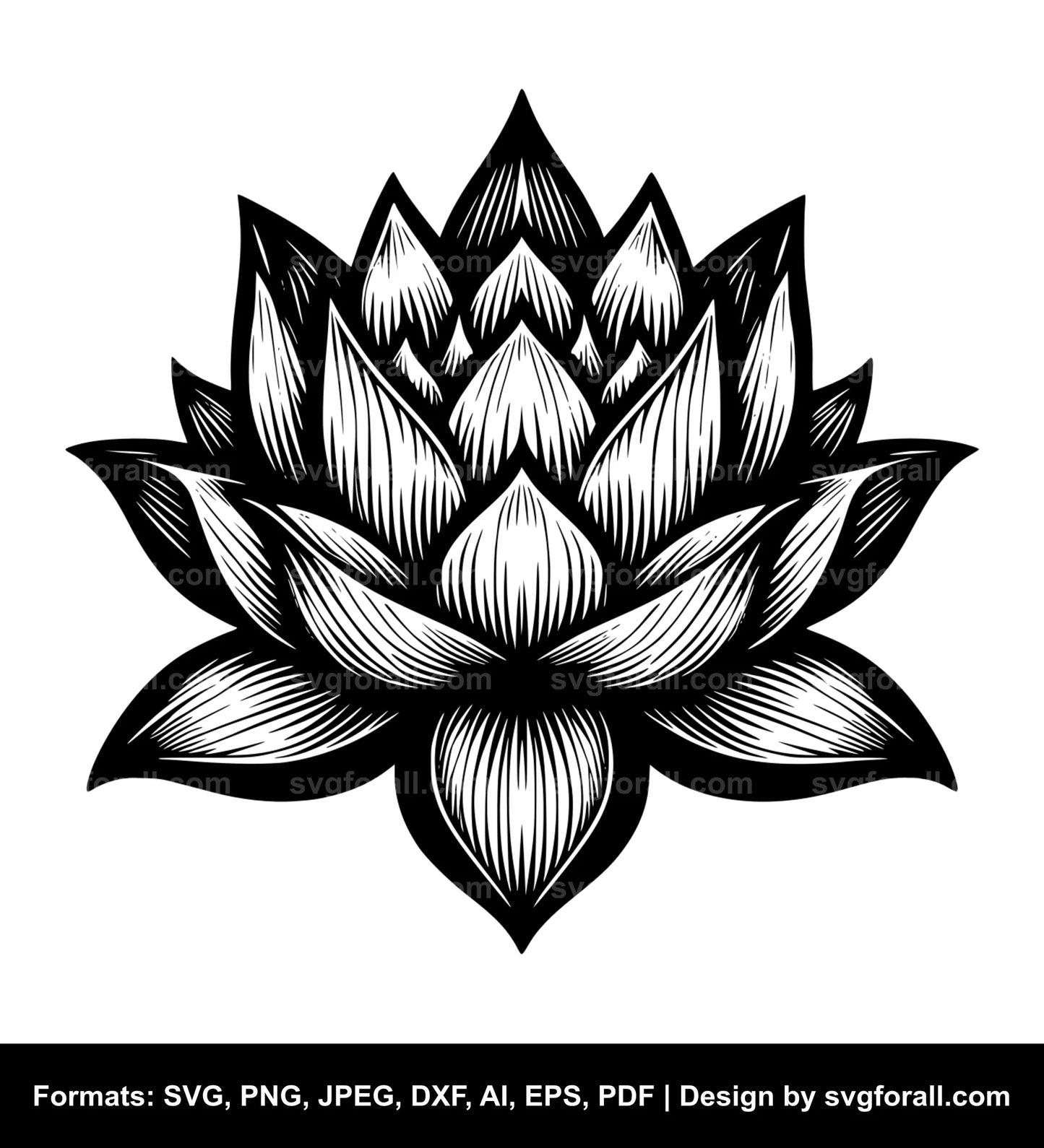 Lotus SVG Vector