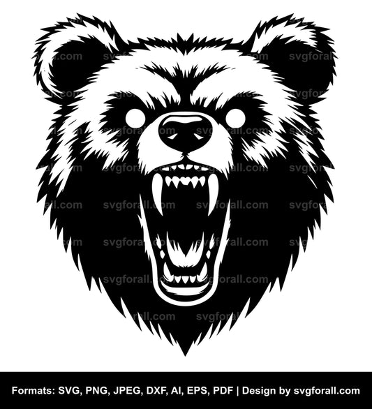 Mad Bear SVG