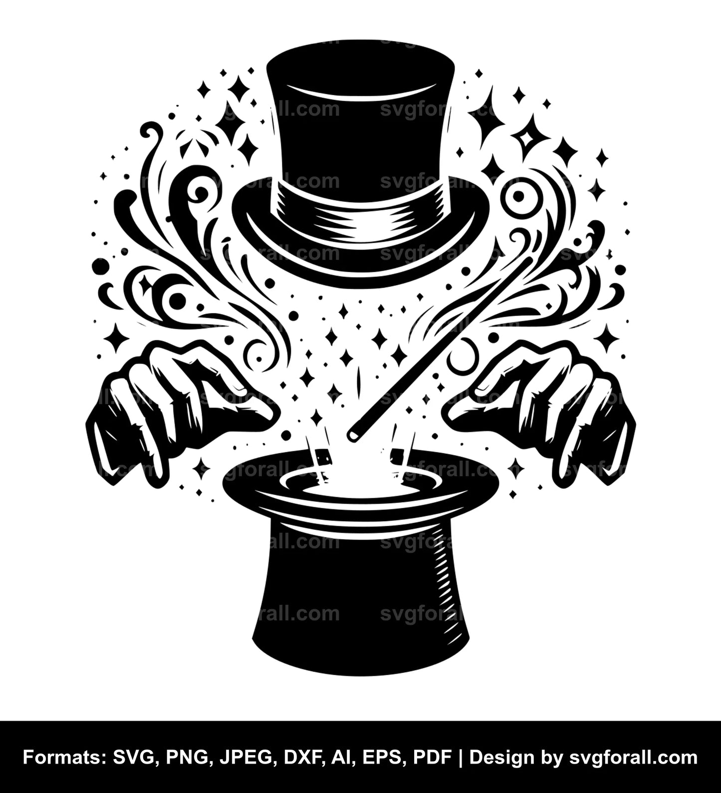 Magician SVG Vector