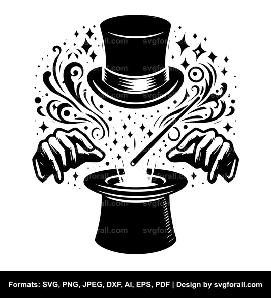 Magician SVG Vector