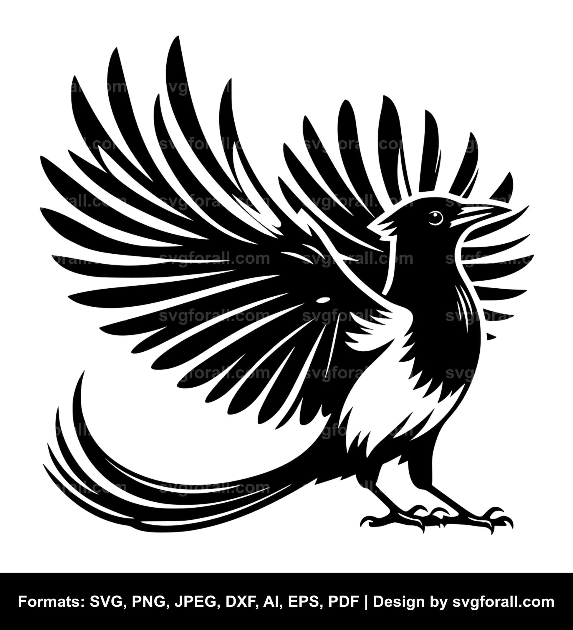 Magpie SVG Vector