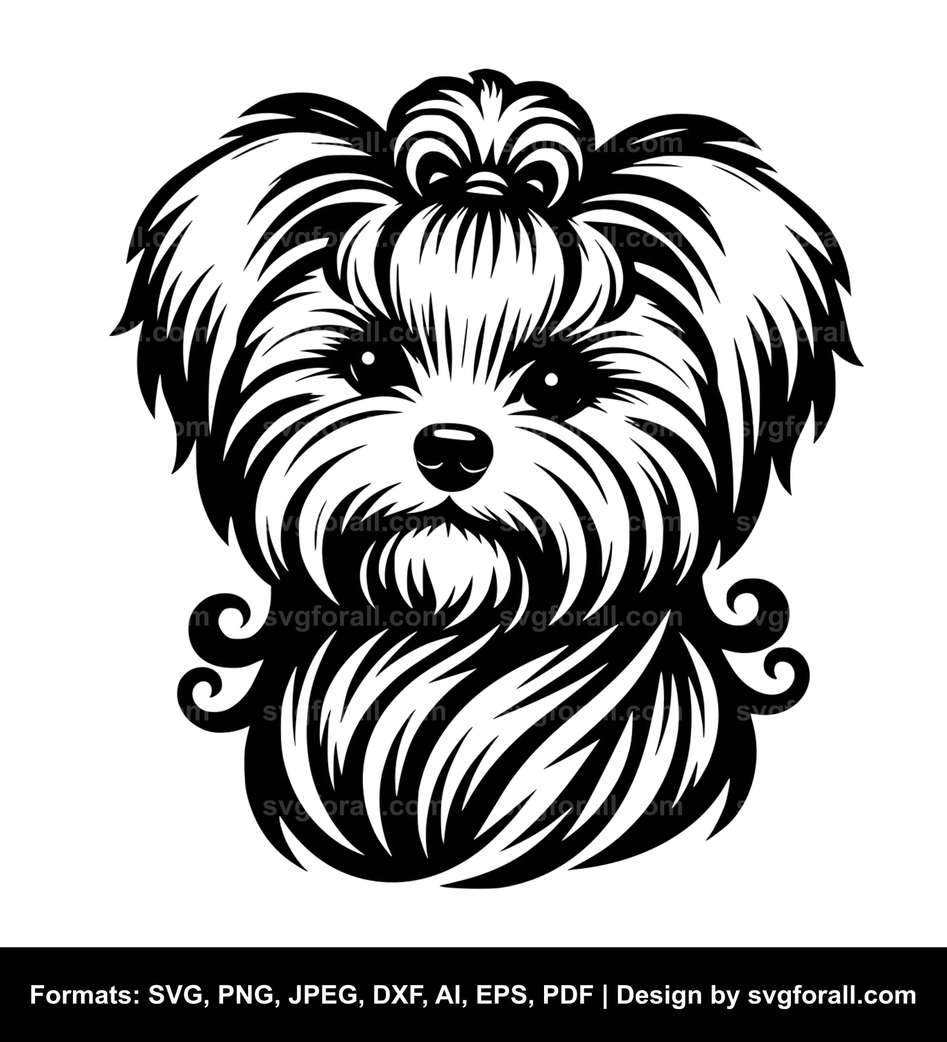 Maltese Dog Cricut SVG