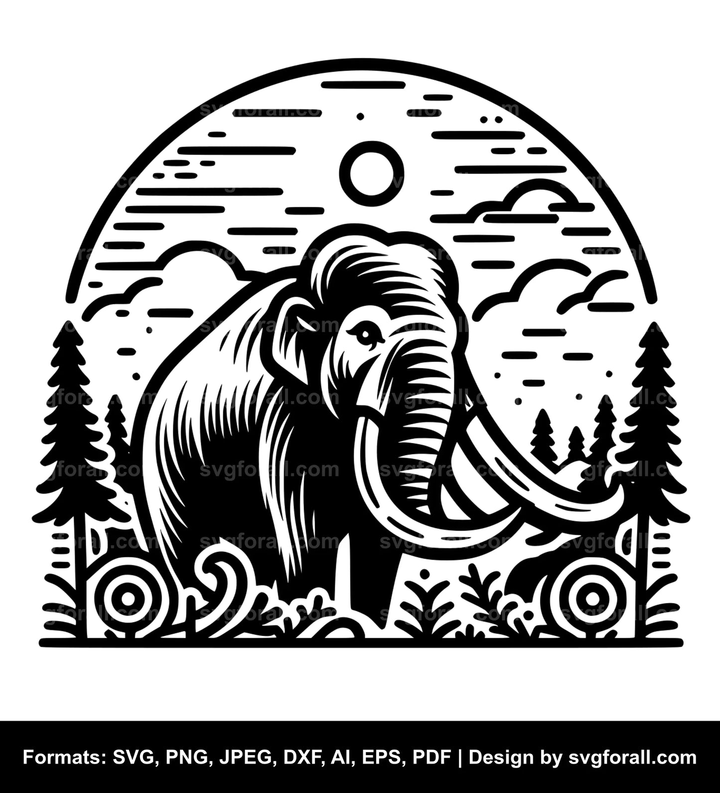 Mammoth SVG File