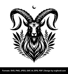 Markhor SVG