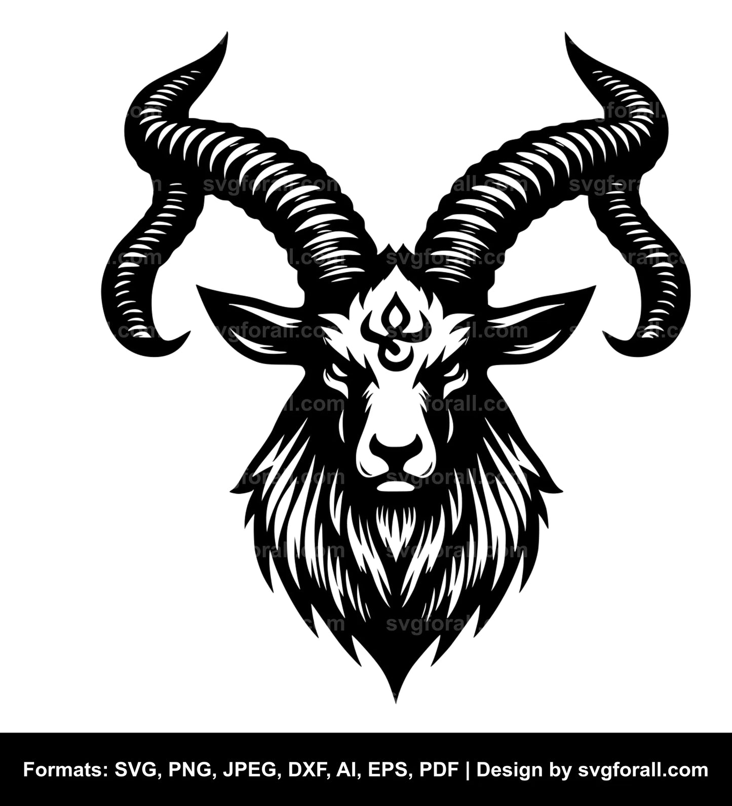 Markhor SVG PNG