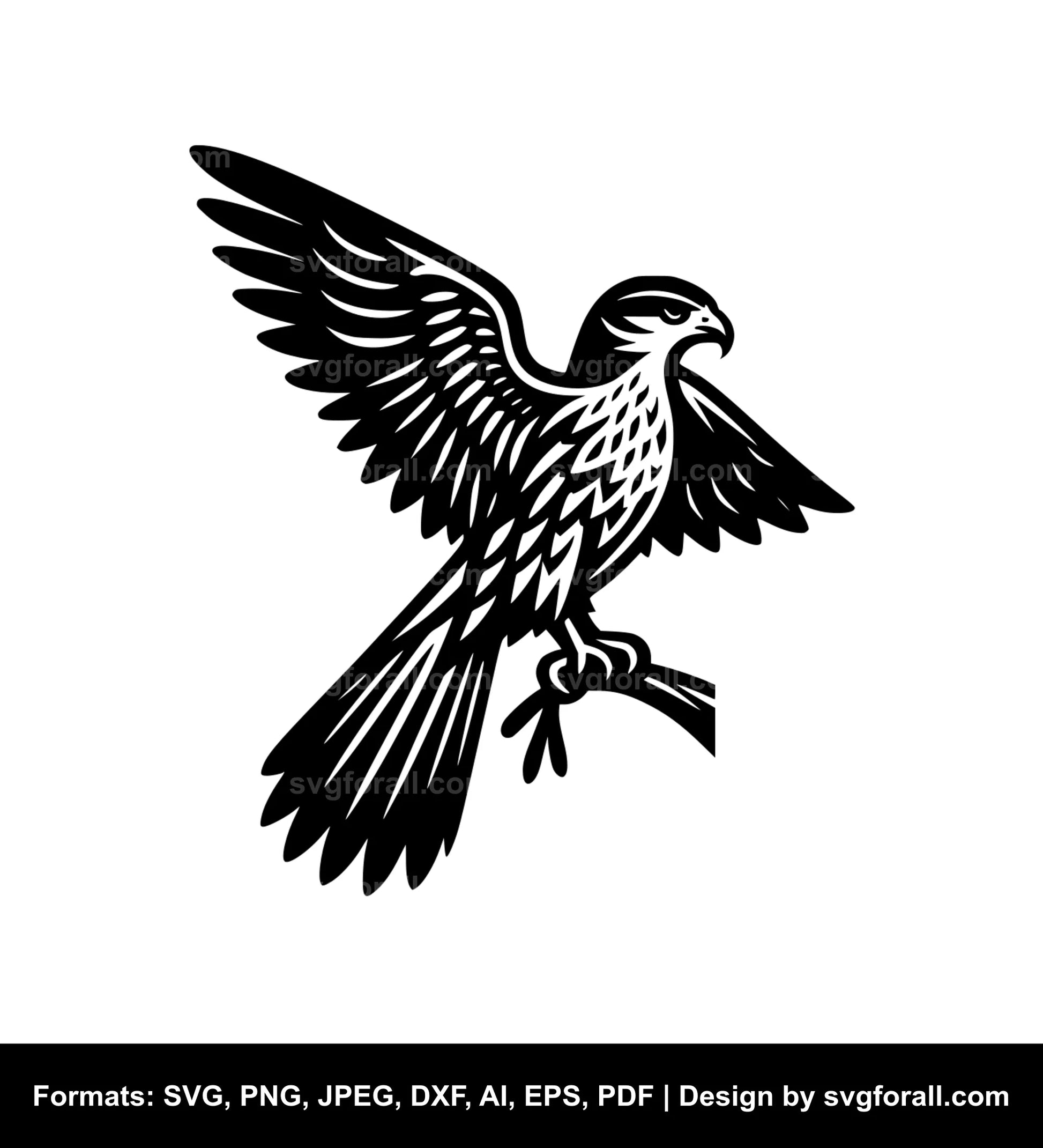 Merlin Bird SVG