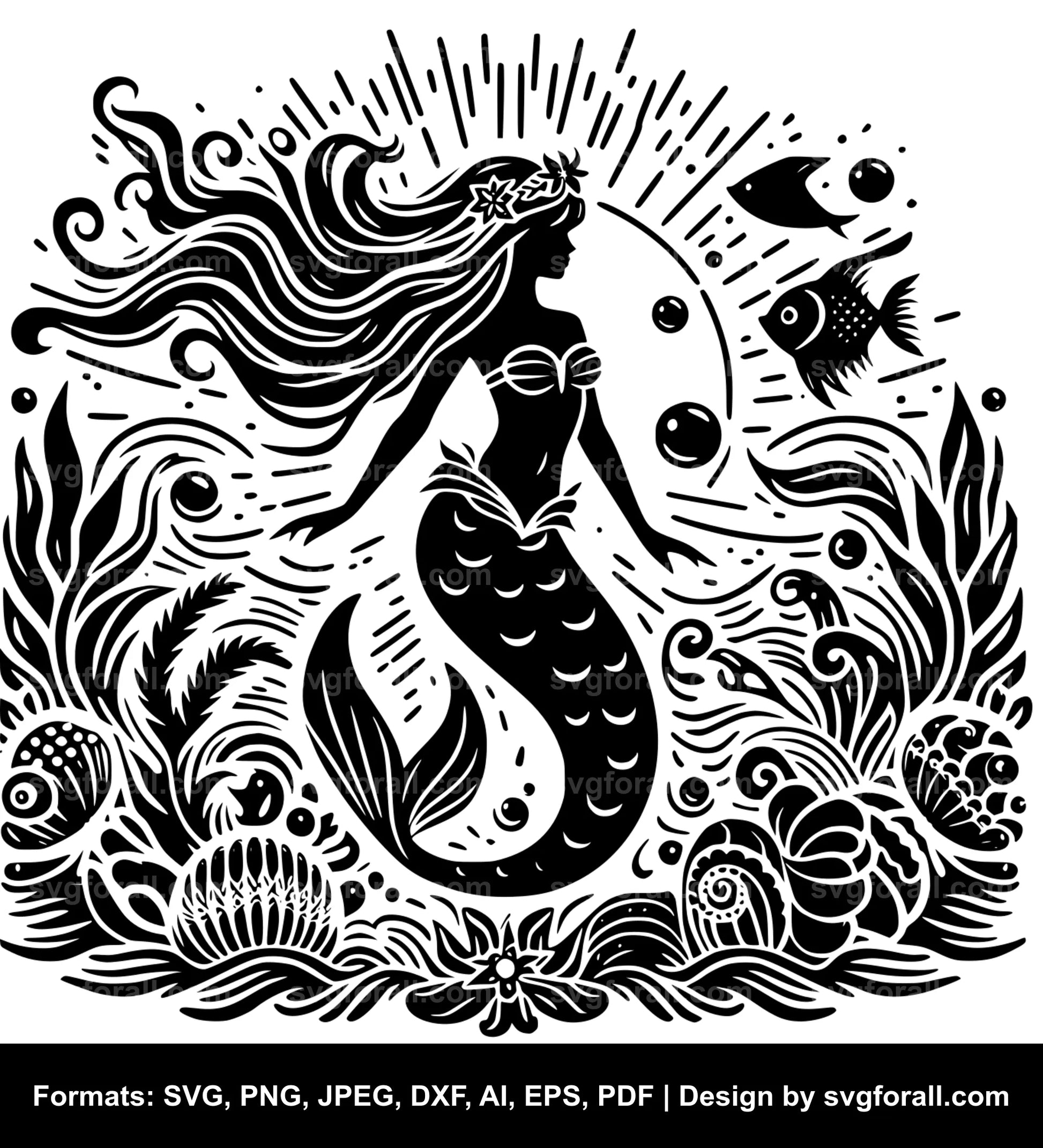 Mermaid SVG