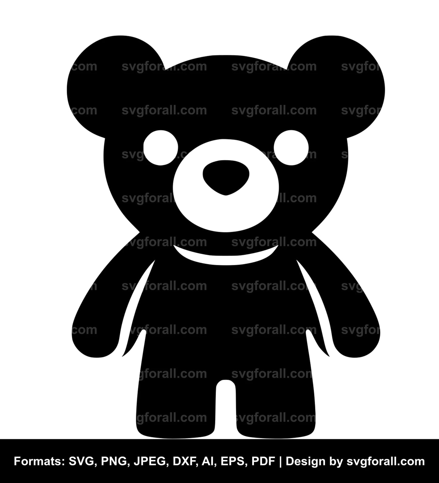 Mimi Bear SVG Design