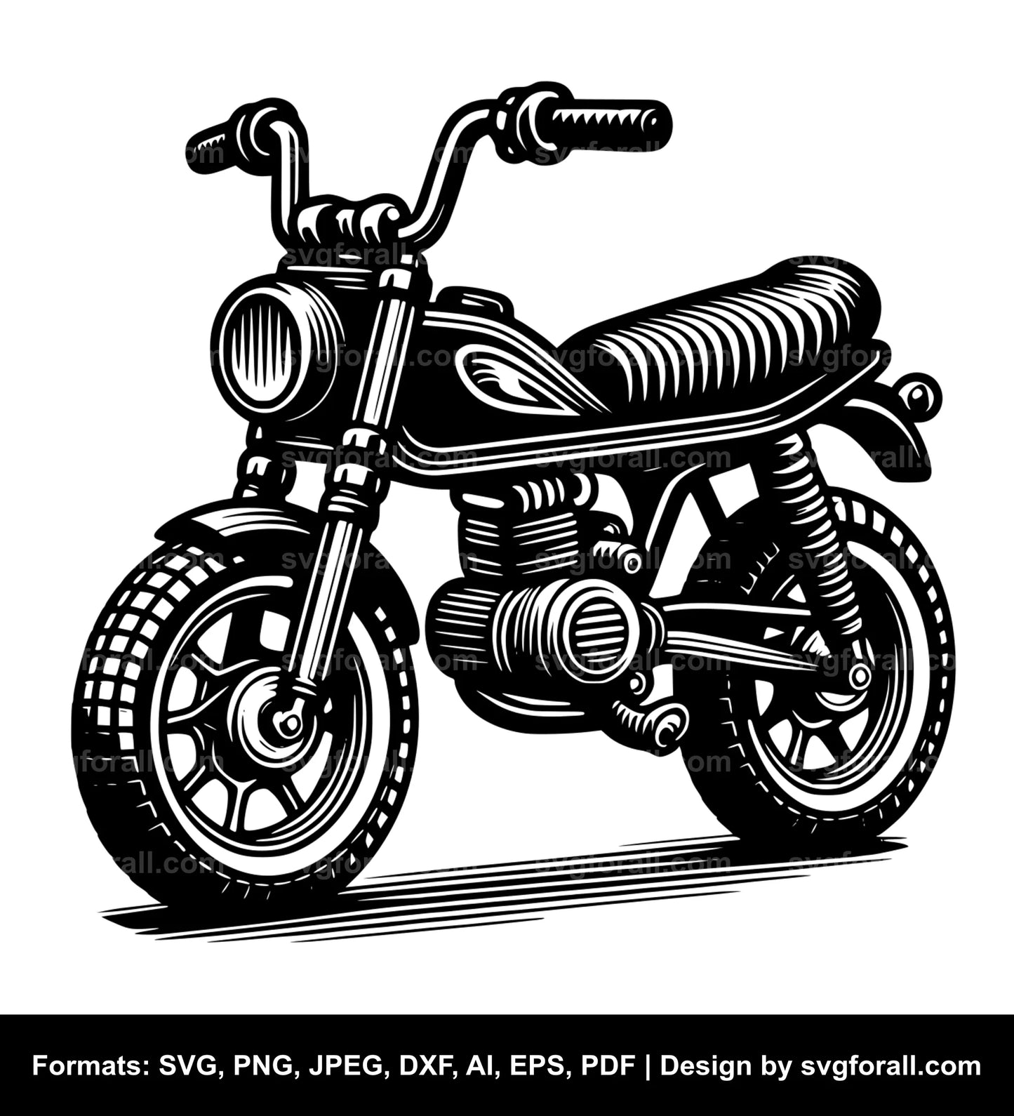 Mini Bike SVG PNG